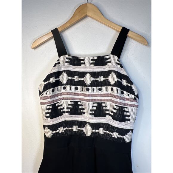 ANTHROPOLOGIE NOMAD BY MORGAN CARPER BLACK LA SIERRA JUMPSUIT SZ 4 - Picture 4 of 12